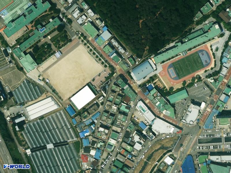 현준주택 항공사진
