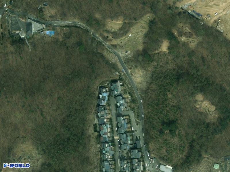 마석역 글램하우스 항공사진