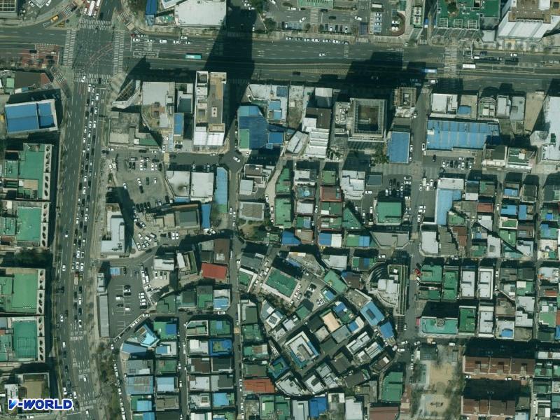 행운주택 항공사진