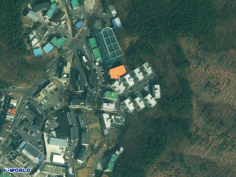 현대미소지움 항공사진