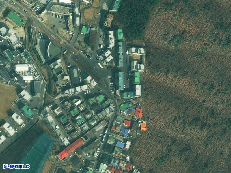 포포인트빌리지 항공사진
