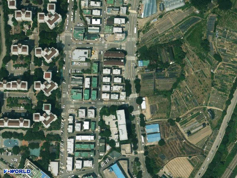 동방빌라 항공사진