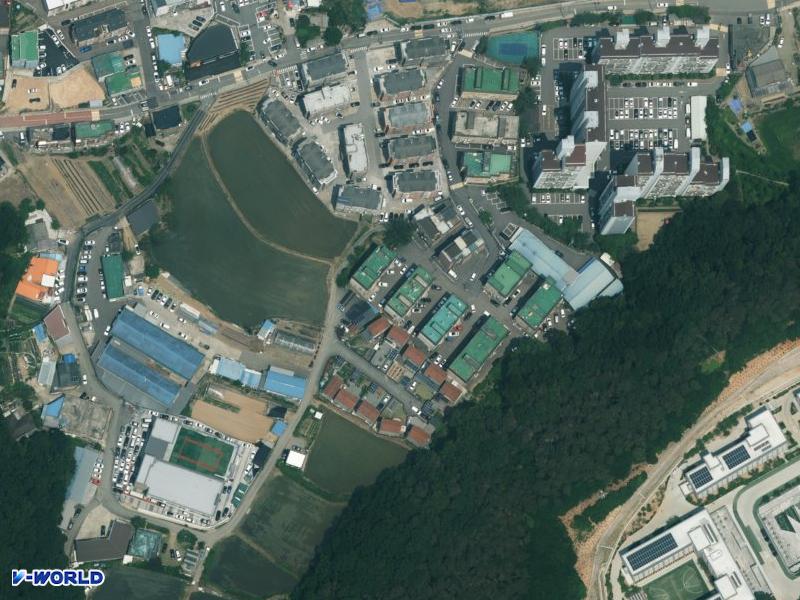연립주택 항공사진