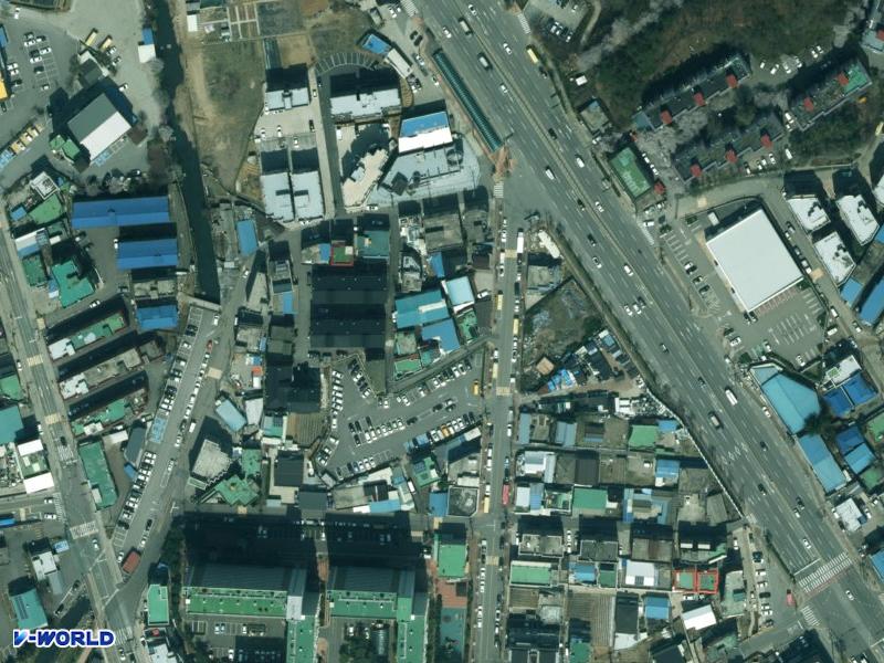 다세대주택 항공사진