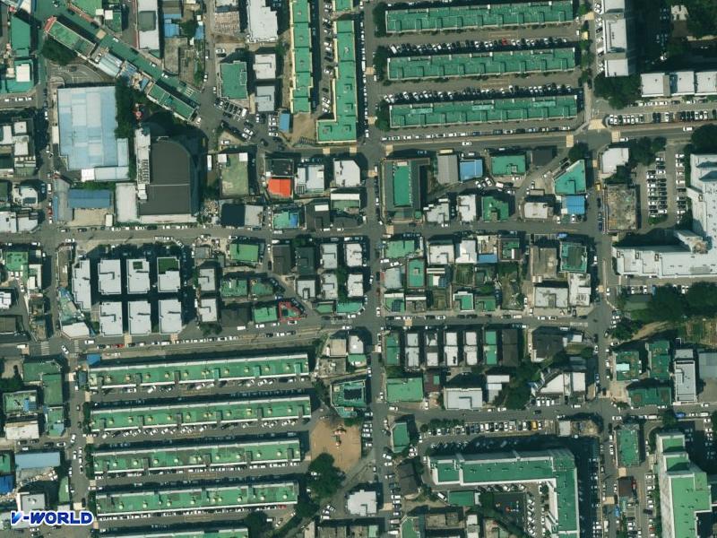 장미다세대 항공사진