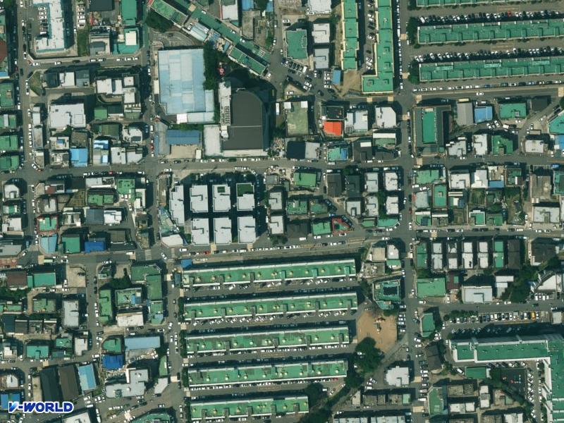 거송다세대 항공사진
