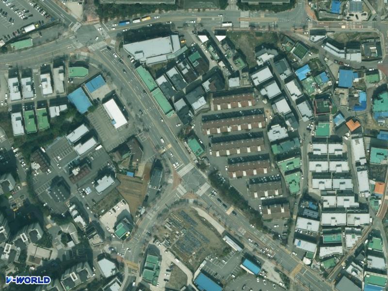 오산빌리지 항공사진