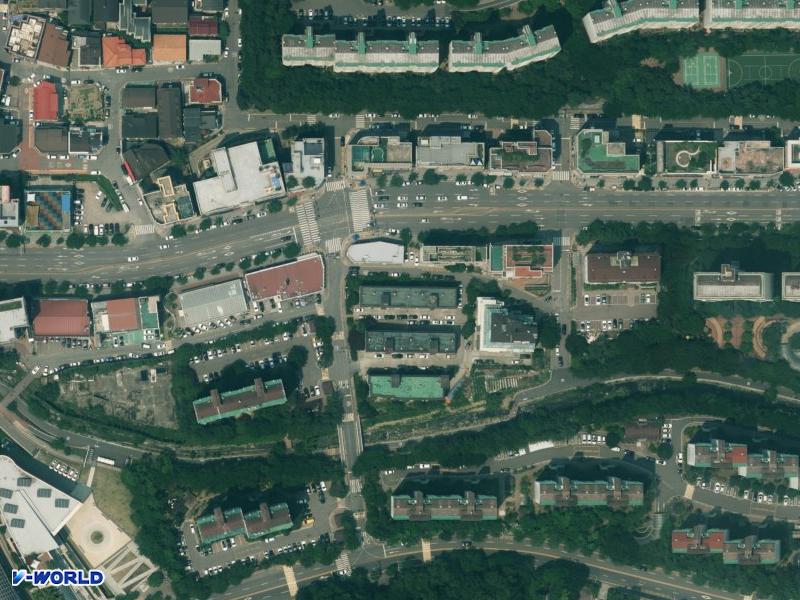 진우빌라5차 항공사진