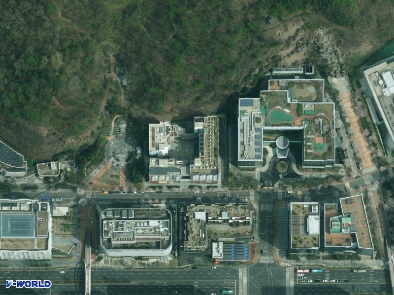 성남판교 경기행복주택 항공사진