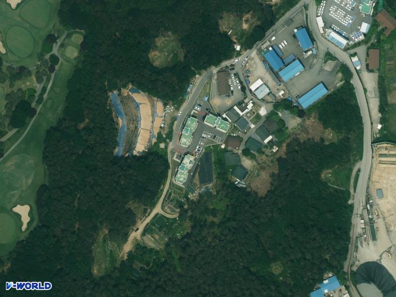 힐튼그린타운 항공사진