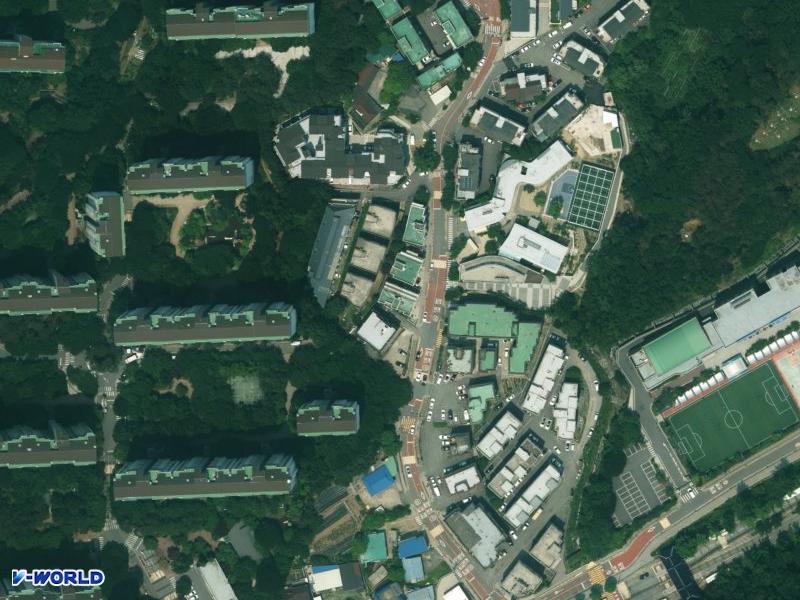 파인그로브1차 (101동) 항공사진