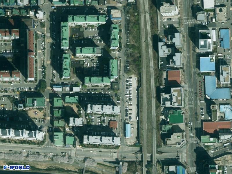 호원쌍용 항공사진