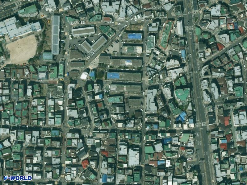 대명연립 항공사진