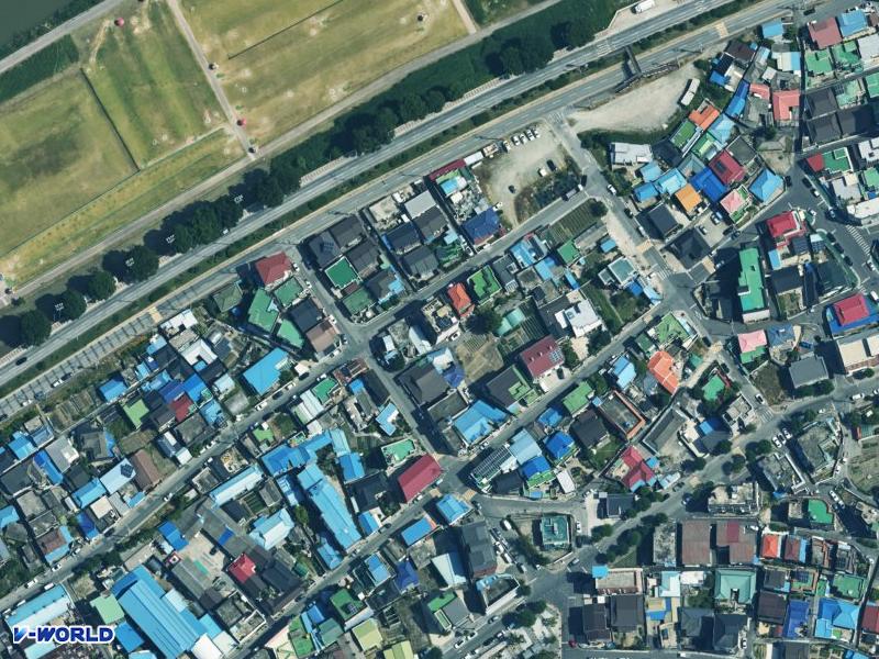 대교빌라 항공사진