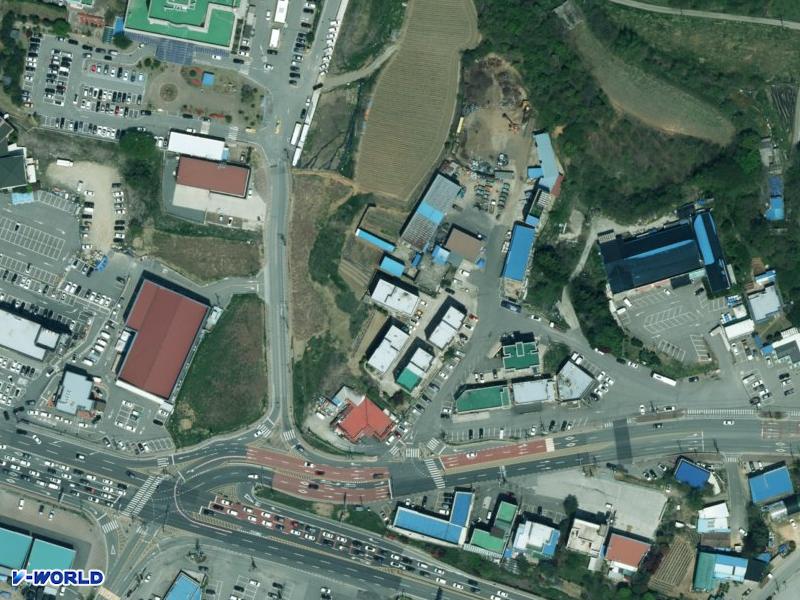 한호빌라 항공사진
