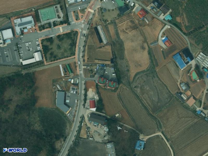 솔뫼주택 항공사진