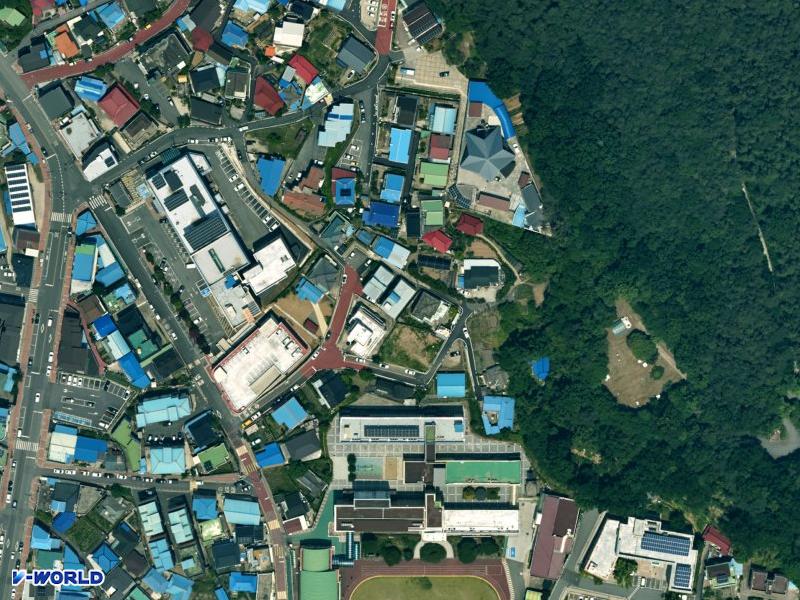 우성주택 항공사진