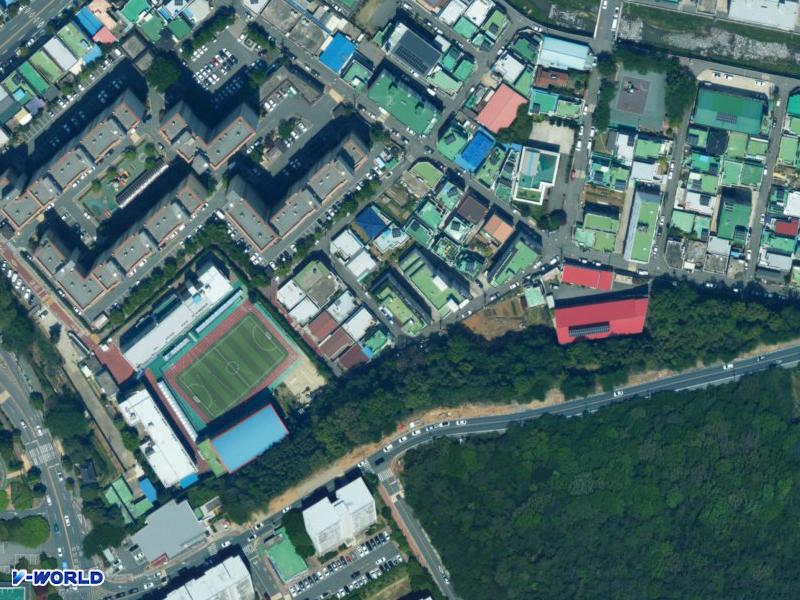 백상리츠빌 항공사진