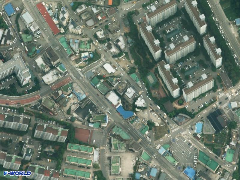 동명빌라 항공사진
