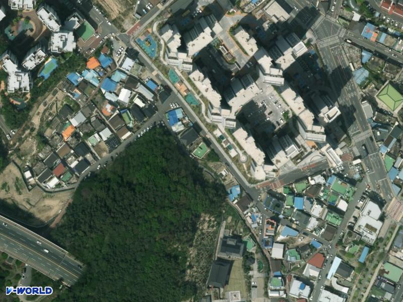 초원빌라 항공사진