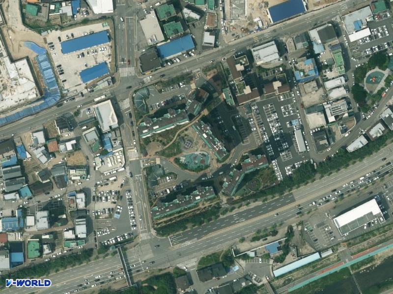금오벽산블루밍 항공사진
