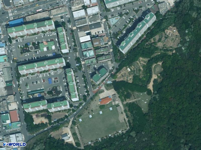 옥동삼성베스트캐슬 항공사진