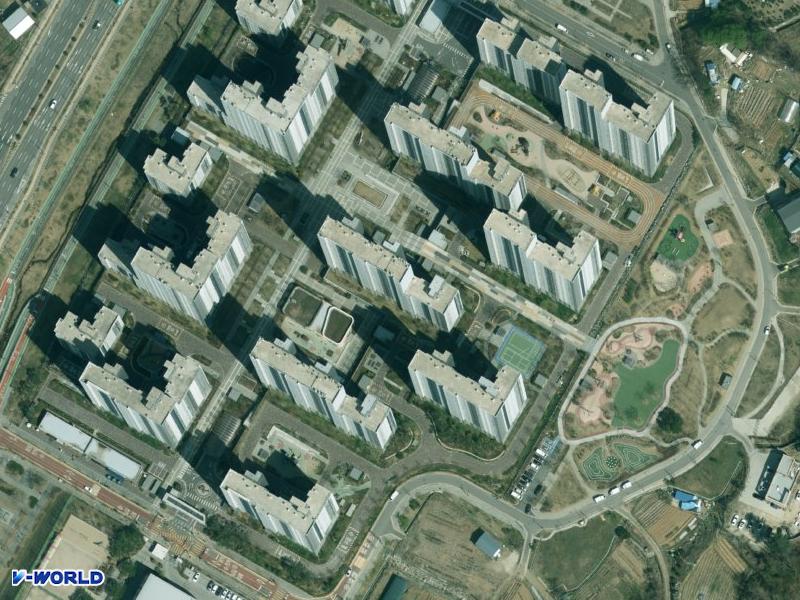 고산리슈빌포레 항공사진
