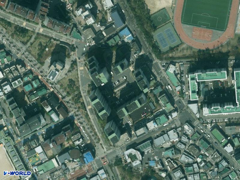 공릉동신 항공사진