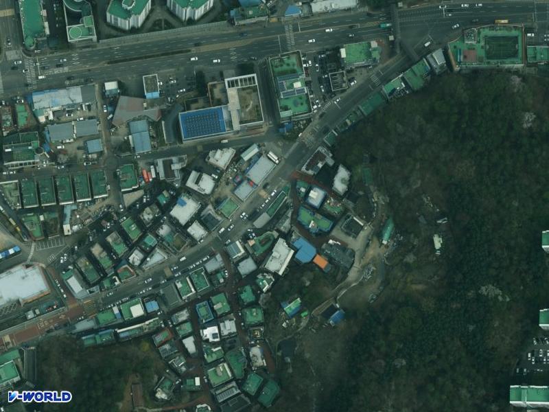 박달신안 항공사진