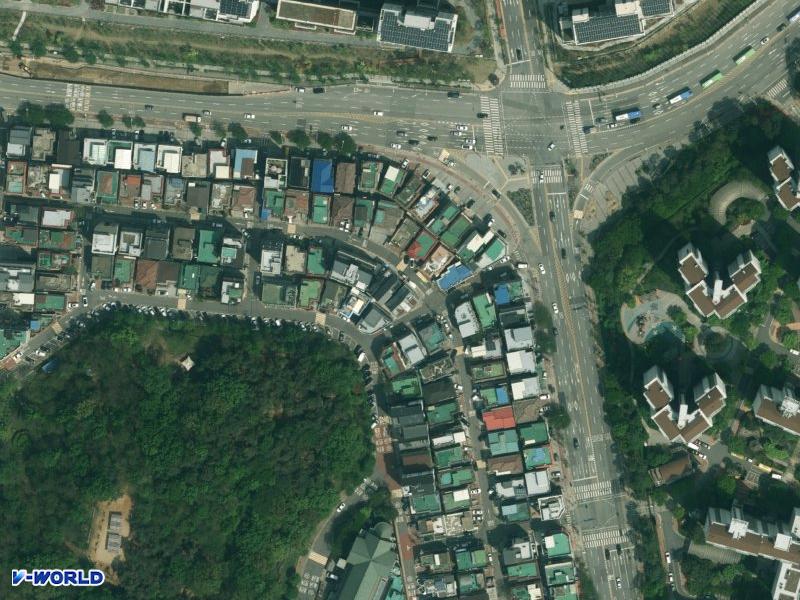 에이치웰스파크 고덕1 항공사진