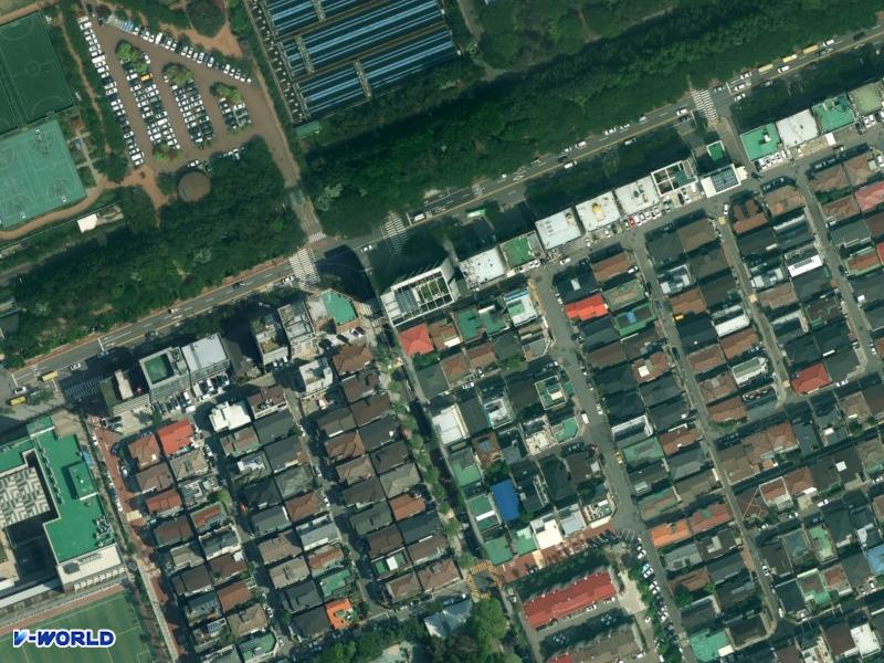 다세대주택 항공사진