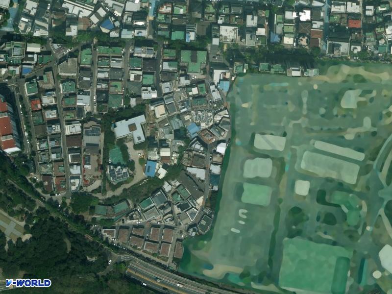 행복 다세대주택 항공사진