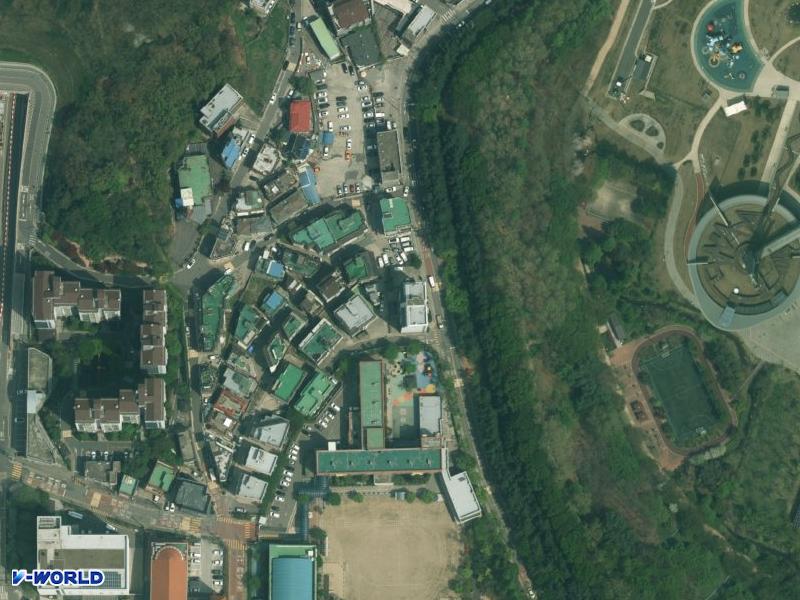 삼도 항공사진