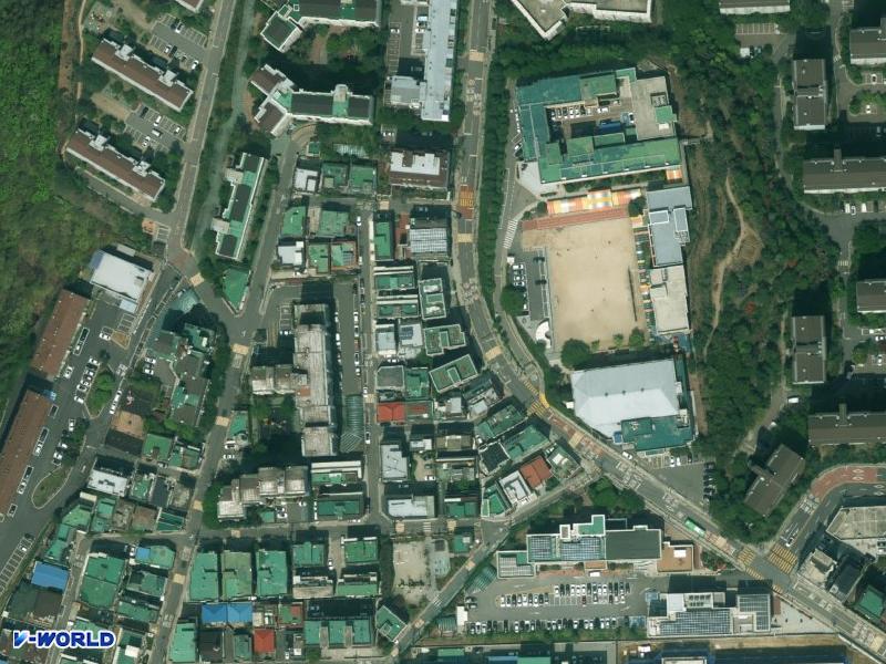 수명산시그니처 항공사진