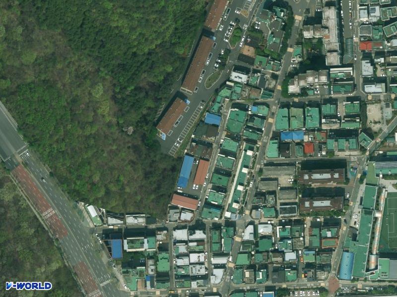 진광다세대주택 항공사진