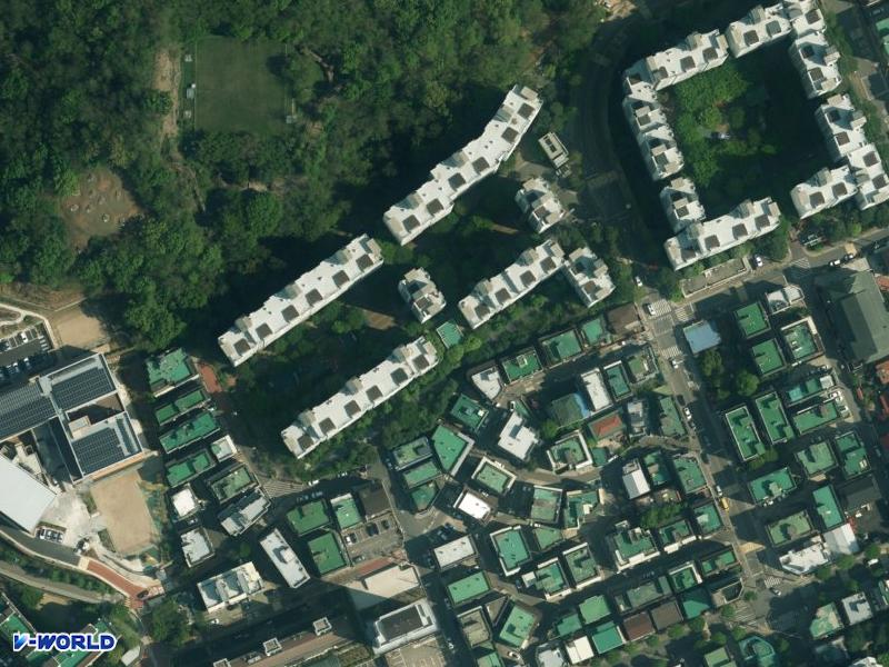 역곡동부센트레빌1단지2단지 항공사진