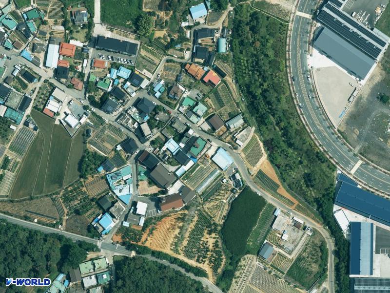 다세대주택 항공사진