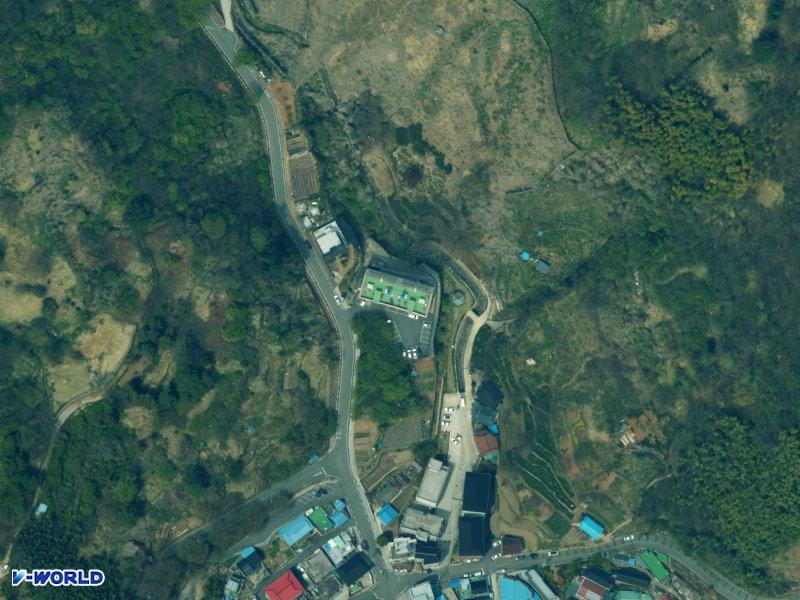 한다사 항공사진