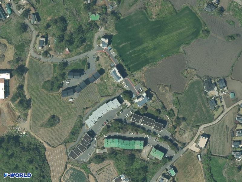 (주)반석주택 고내임대연립주택 항공사진