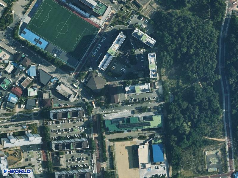 동산 주공 항공사진