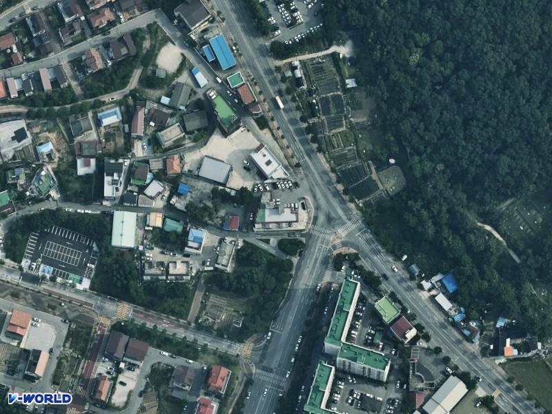 고려빌라 항공사진