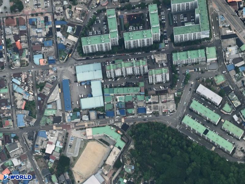 국민연립주택 항공사진