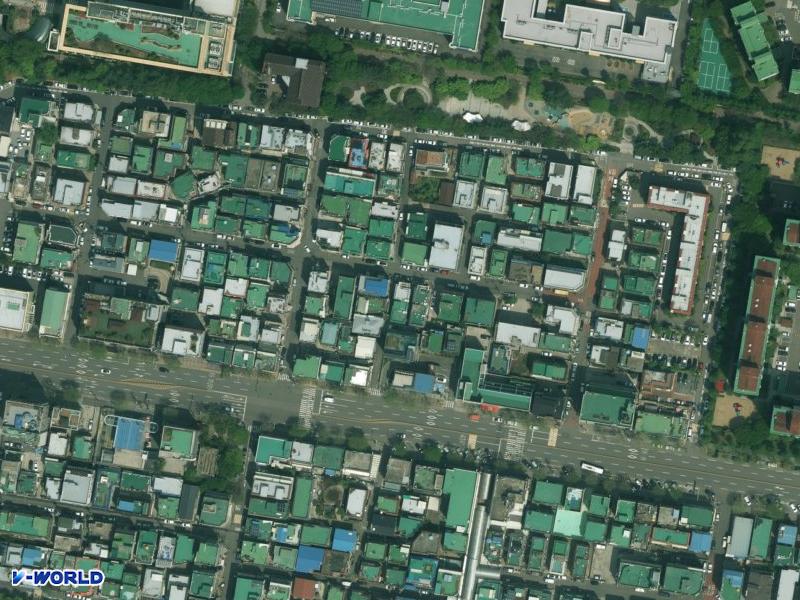 남양다세대 항공사진