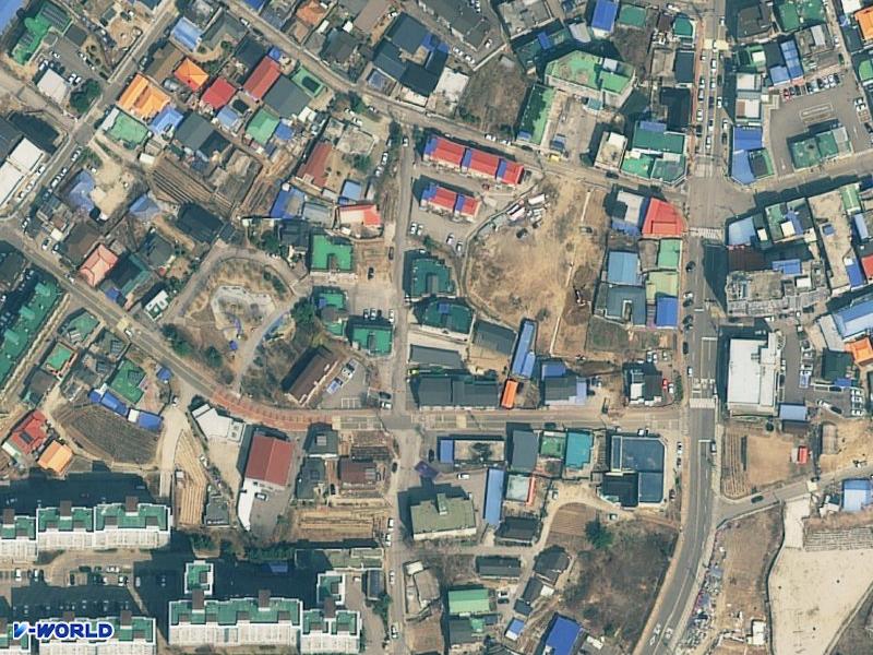 은현빌라 항공사진