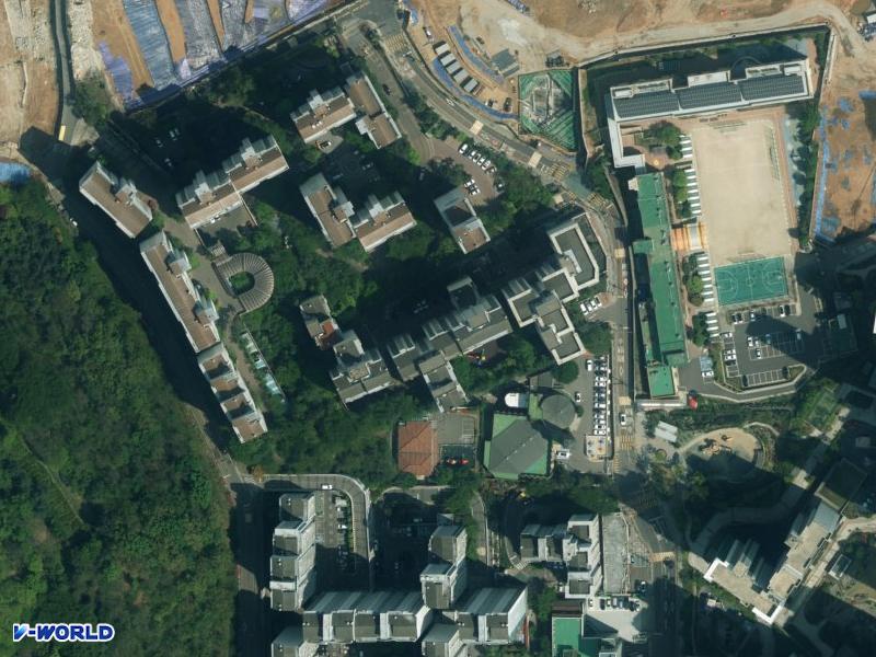 철산브라운스톤광명 항공사진