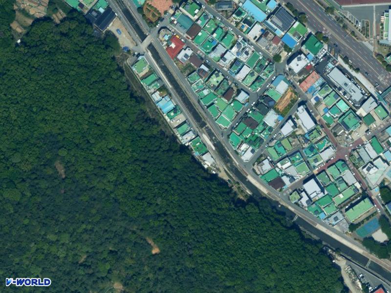 다세대주택 항공사진