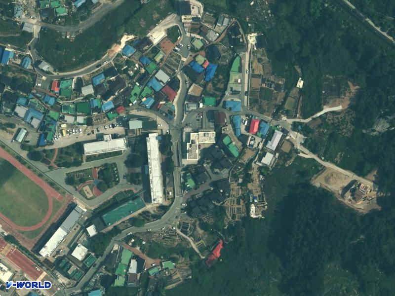 한전 항공사진