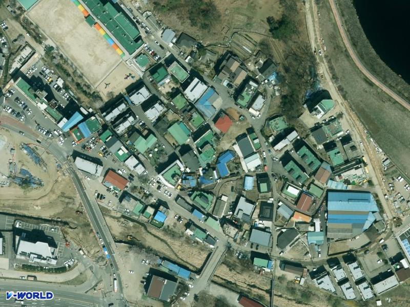 블루빌 항공사진