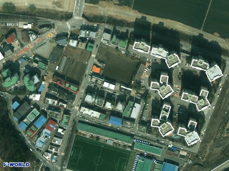 수림빌라 항공사진