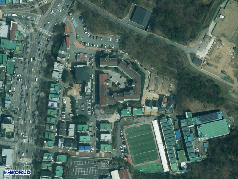 타운하우스 로사리움 항공사진